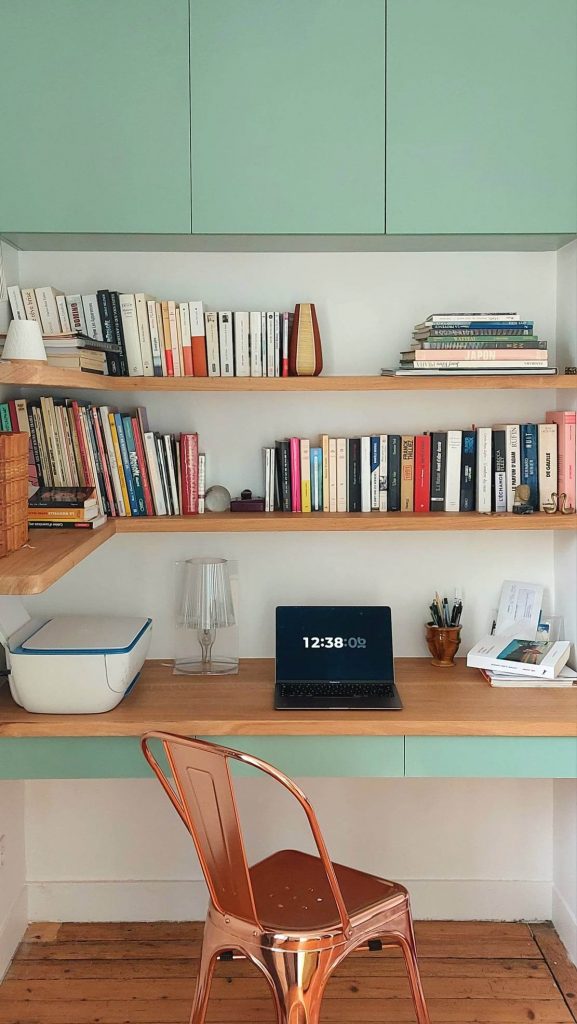 Architecte Décoratrice d'intérieur Trouville | Alizée Florsch | Dose Déco bureau sur mesure