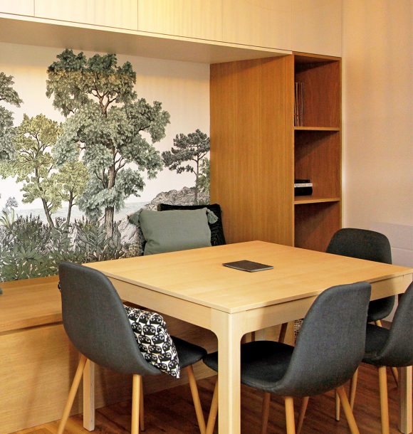projet asnières, appartement 2 pièces de 45m2 pensé par architecte d'intérieur asnières (92)