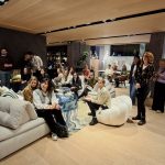 les apéros déco chez roche bobois paris en novembre 2025. Réseau d'architectes d'intérieur lors de la présentation de la marque