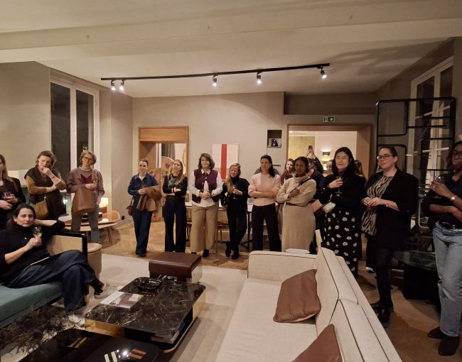 les apéros déco à l'appartement showroom Red Edition