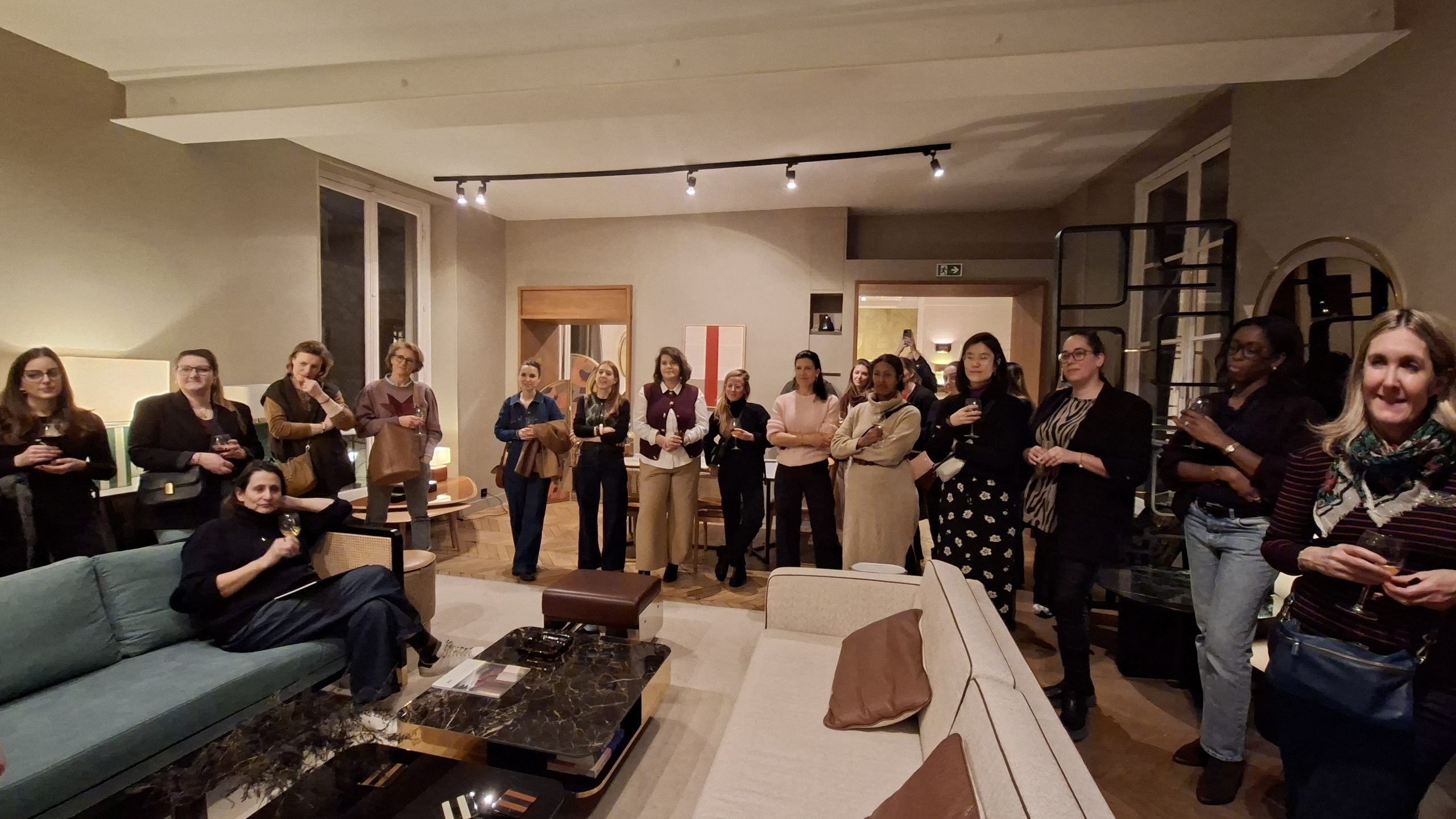 les apéros déco à l'appartement showroom Red Edition